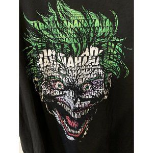 DC Comics The Joker Hahaha Men’s Sz 2XL T-Shirt Black